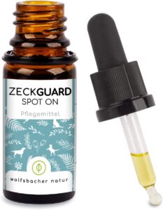 ZeckGuard - Natürliches Spot On - Zeckenschutz für Hunde und Katzen - Mit Bio-Kokosöl und Bio-Schwarzkümmelöl - Ausreichend für die gesamte Z-Saison